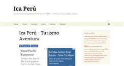 Desktop Screenshot of icaperu.net